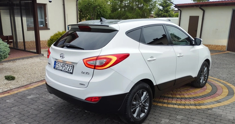 Hyundai ix35 cena 43900 przebieg: 146734, rok produkcji 2014 z Węgrów małe 191
